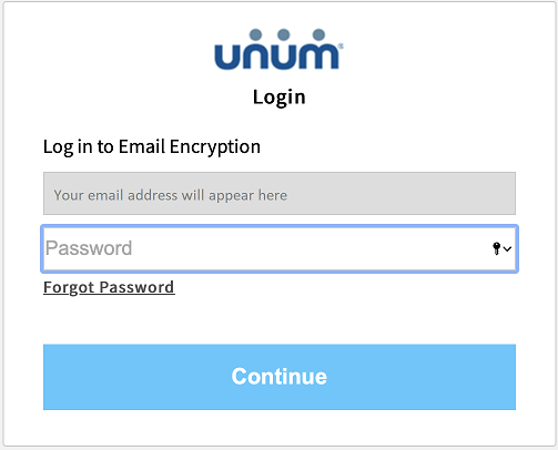 Unum Encryption Help
